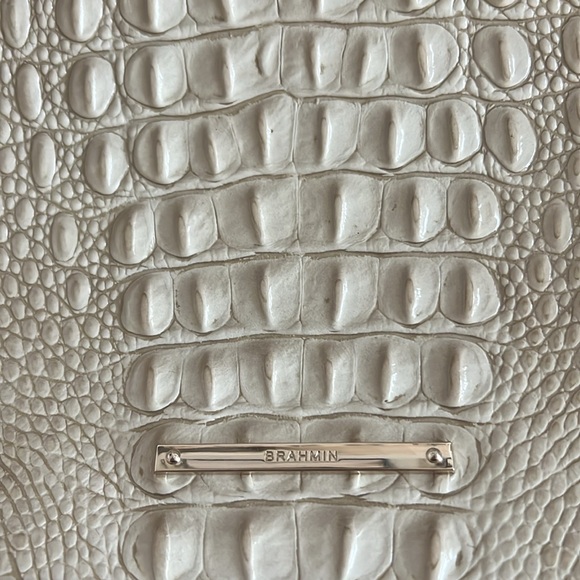 Brahmin Misha Satchel Handbag-Golden Crocodile - Picture 2 of 11